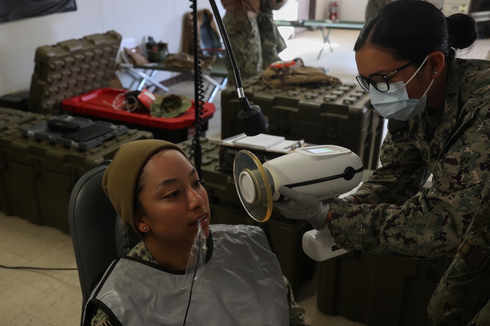 NMCB 4 Seabess Deliver Dental Care Downrange