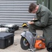 U.S. Marines check emergency gear for Exercise Freedom Flag