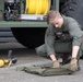 U.S. Marines check emergency gear for Exercise Freedom Flag