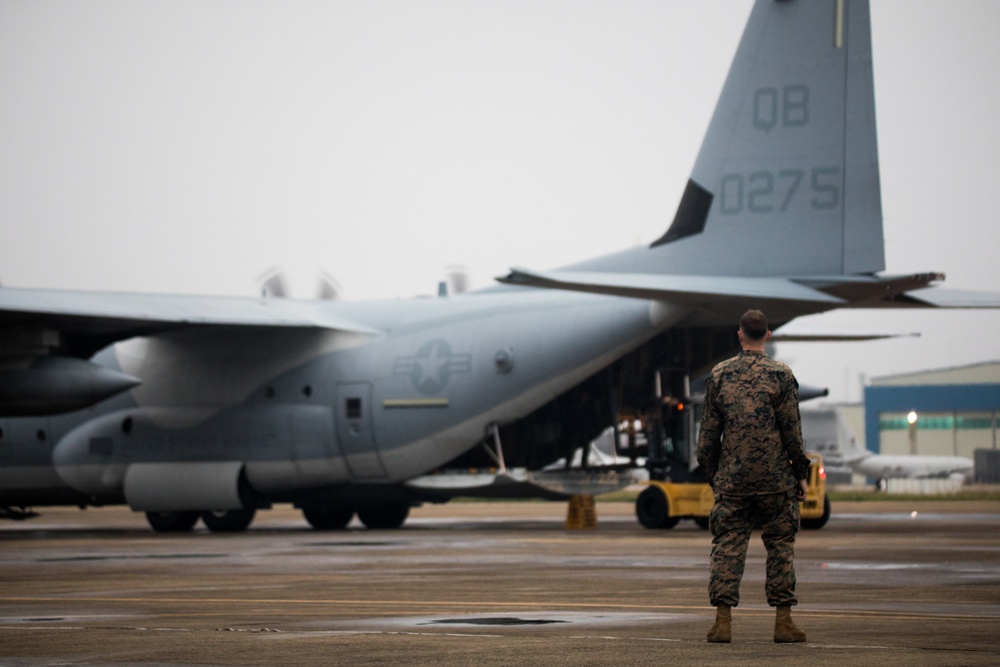 U.S. Marines arrive to Pohang, South Korea, for Exercise Freedom Flag 24-1