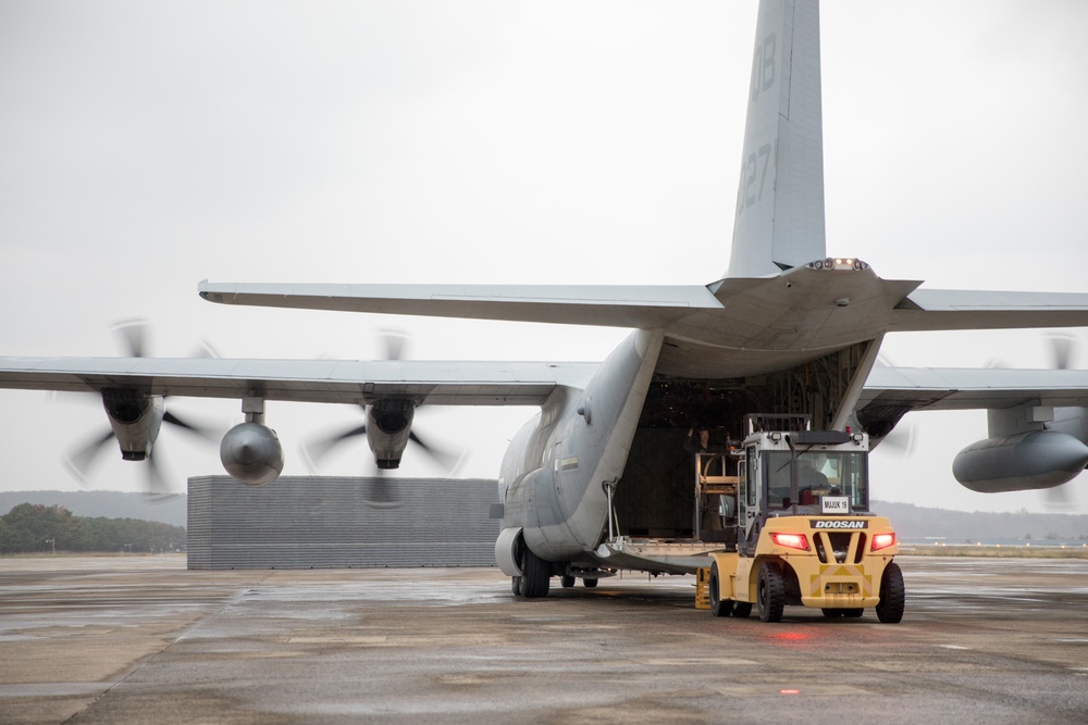 U.S. Marines arrive to Pohang, South Korea, for Exercise Freedom Flag 24-1