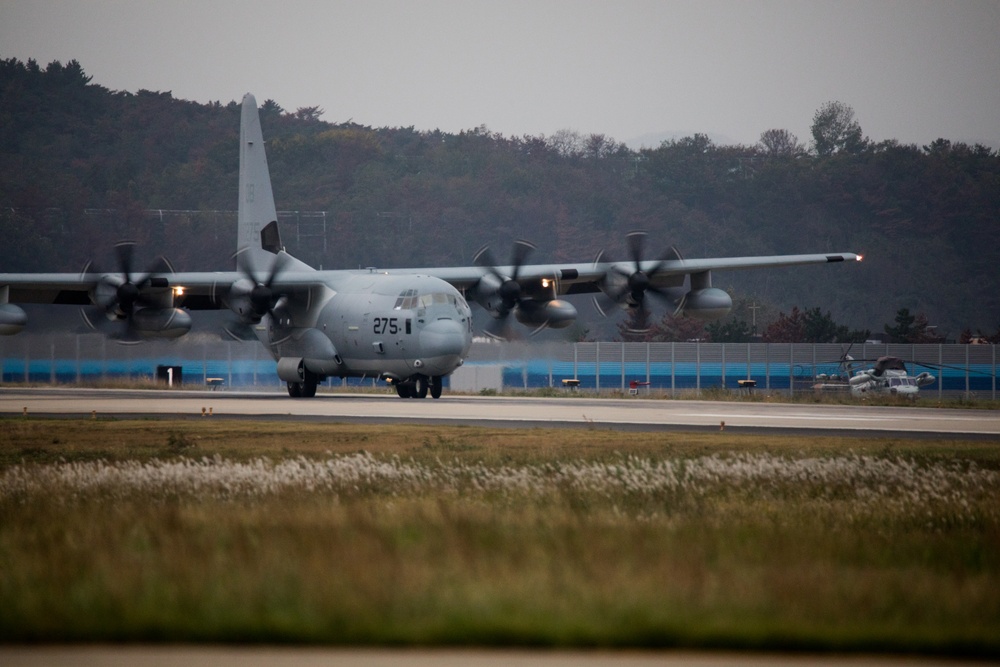 U.S. Marines arrive to Pohang, South Korea, for Exercise Freedom Flag 24-1