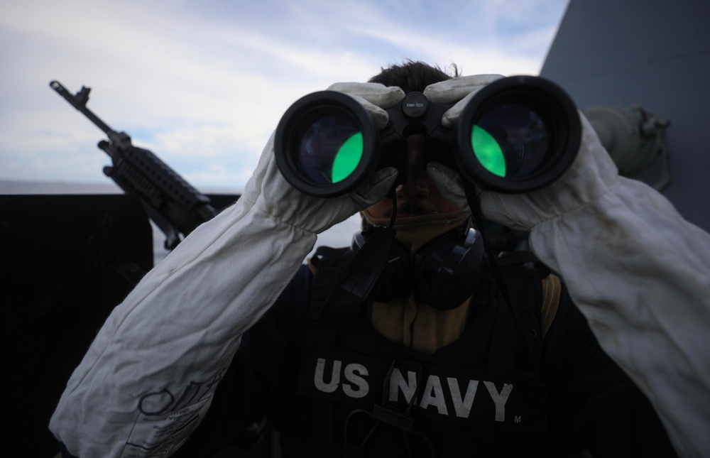 USS Dewey (DDG 105) Conducts Live-Fire Weapons Exercise During CARAT Malaysia 2024