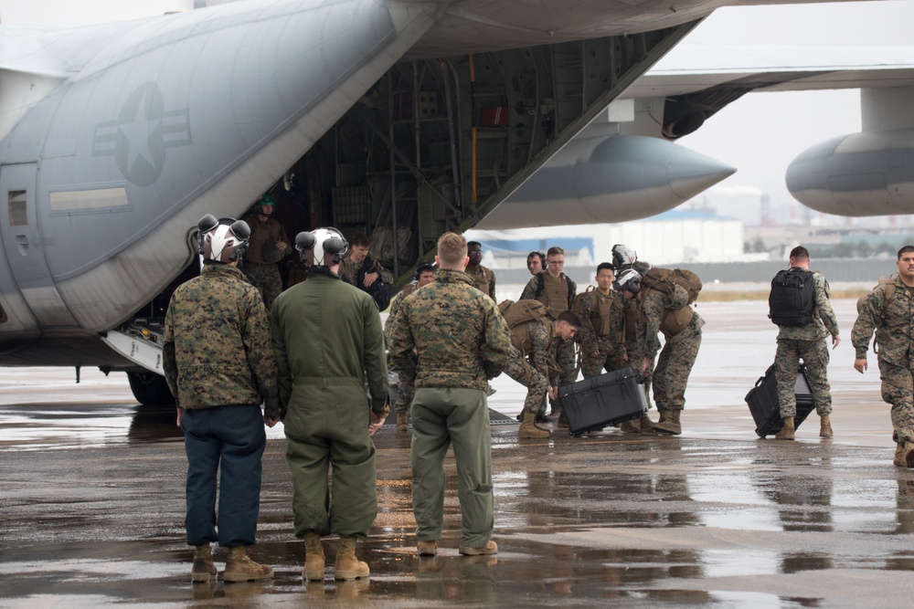 U.S. Marines arrive to Pohang, South Korea, for Exercise Freedom Flag 24-1
