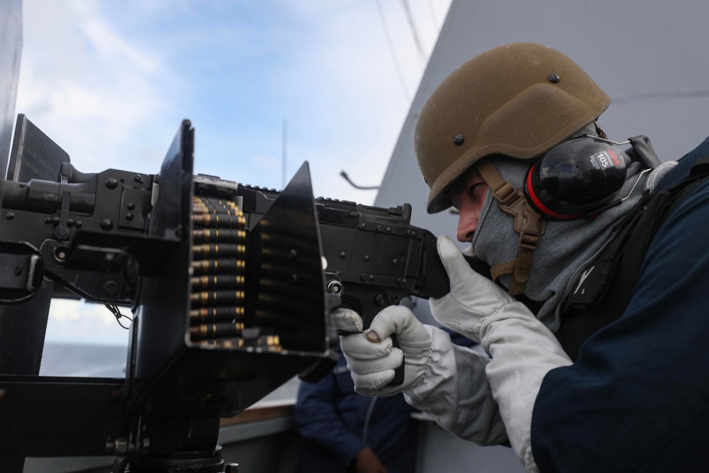 USS Dewey (DDG 105) Conducts Live-Fire Weapons Exercise During CARAT Malaysia 2024