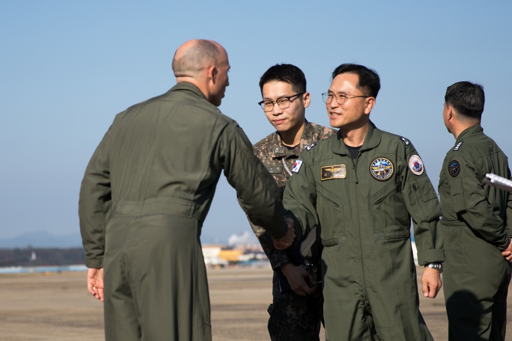 Republic of Korea Rear Admiral visits U.S. Marines during exercise Freedom Flag 24-1