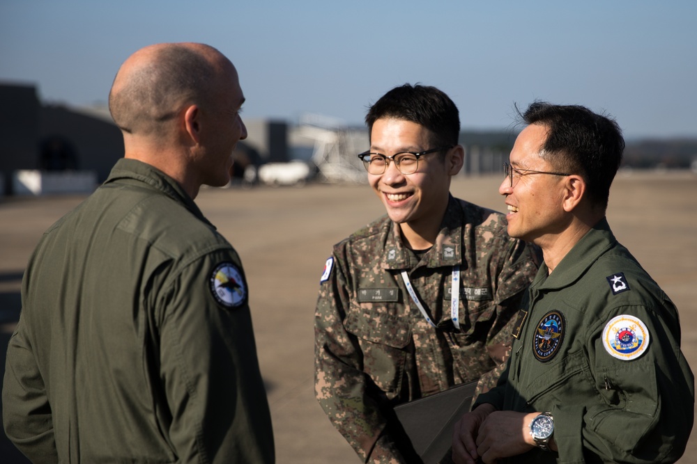 Republic of Korea Rear Admiral visits U.S. Marines during exercise Freedom Flag 24-1