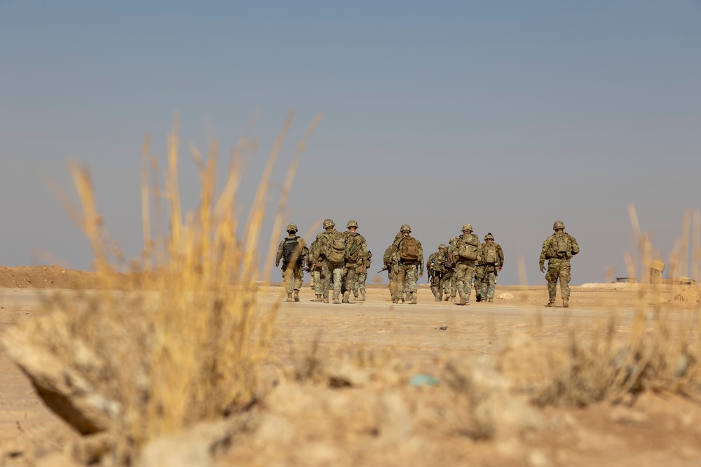 CJTF-OIR Trains Tactics with the Syrian Free Army