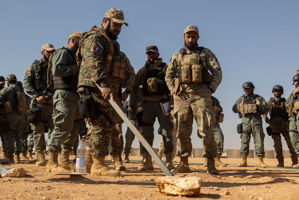 CJTF-OIR Trains Tactics with the Syrian Free Army