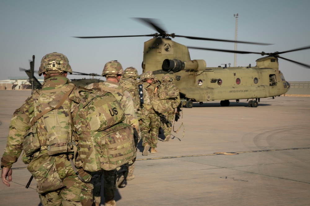 Coalition and Partner Forces Conduct Large-Scale Training Exercise