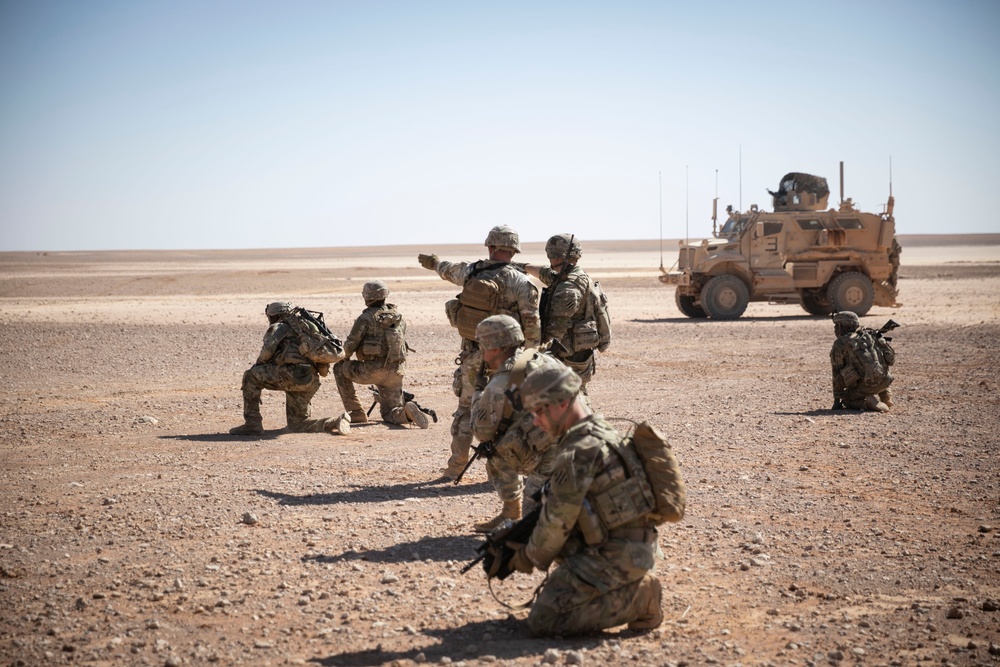 Coalition and Partner Forces Conduct Large-Scale Training Exercise