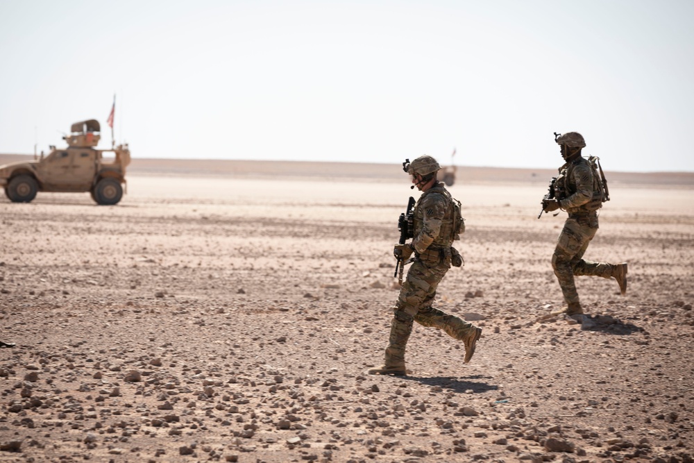 Coalition and Partner Forces Conduct Large-Scale Training Exercise