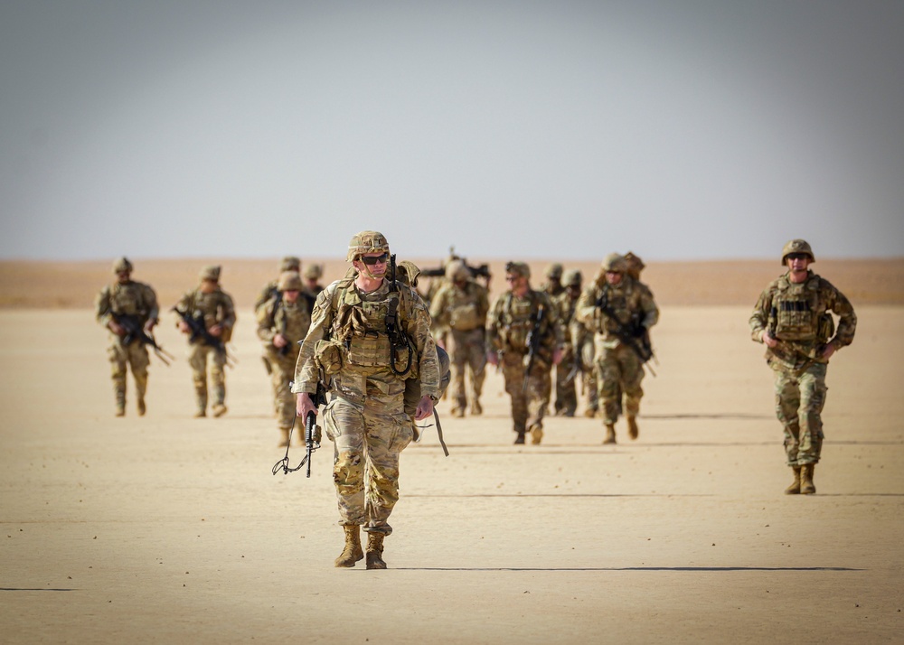 Coalition and Partner Forces Conduct Large-Scale Training Exercise