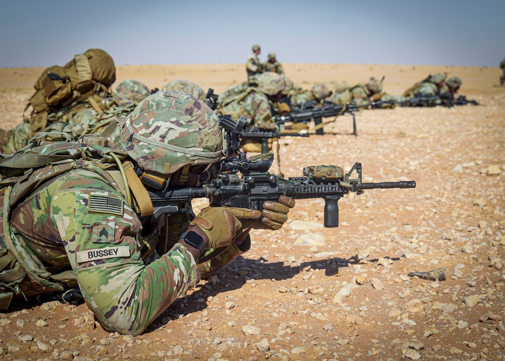 Coalition and Partner Forces Conduct Large-Scale Training Exercise