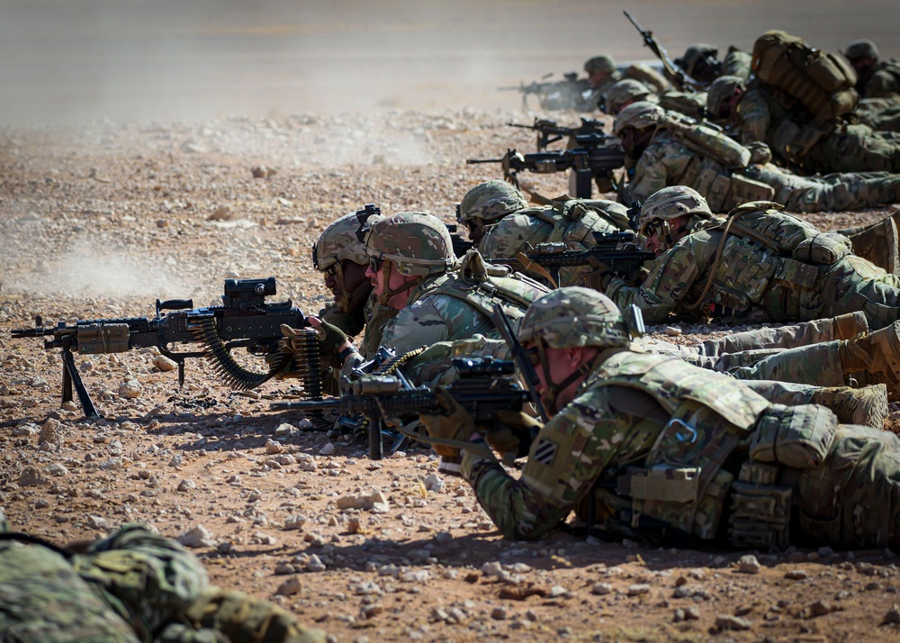 Coalition and Partner Forces Conduct Large-Scale Training Exercise