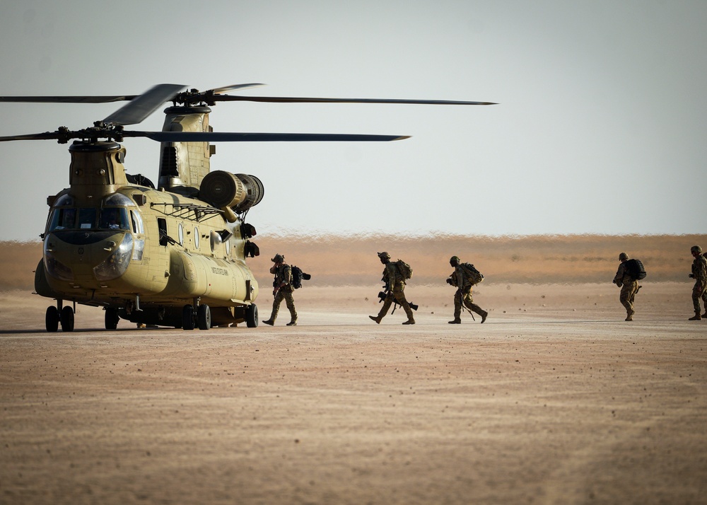 Coalition and Partner Forces Conduct Large-Scale Training Exercise