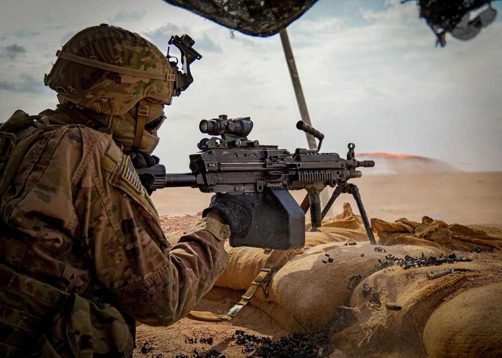 Coalition and Partner Forces Conduct Large-Scale Training Exercise