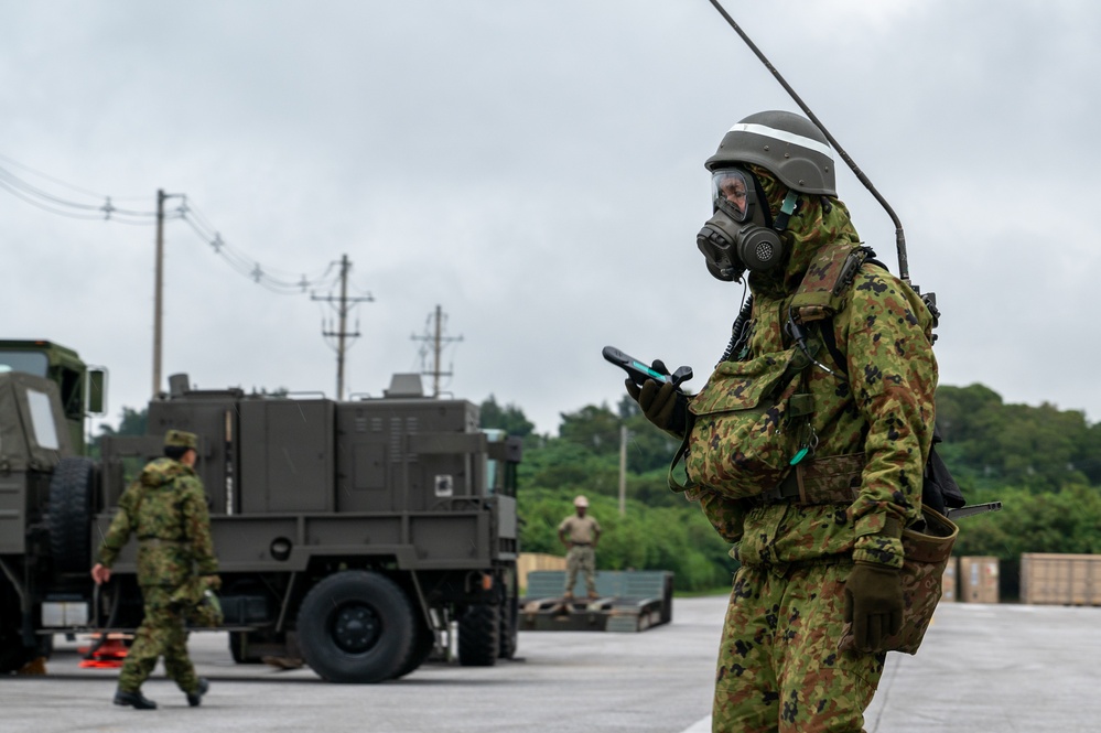 US, JGDSF, rapidly respond for Keen Sword 25 CBRN exercise