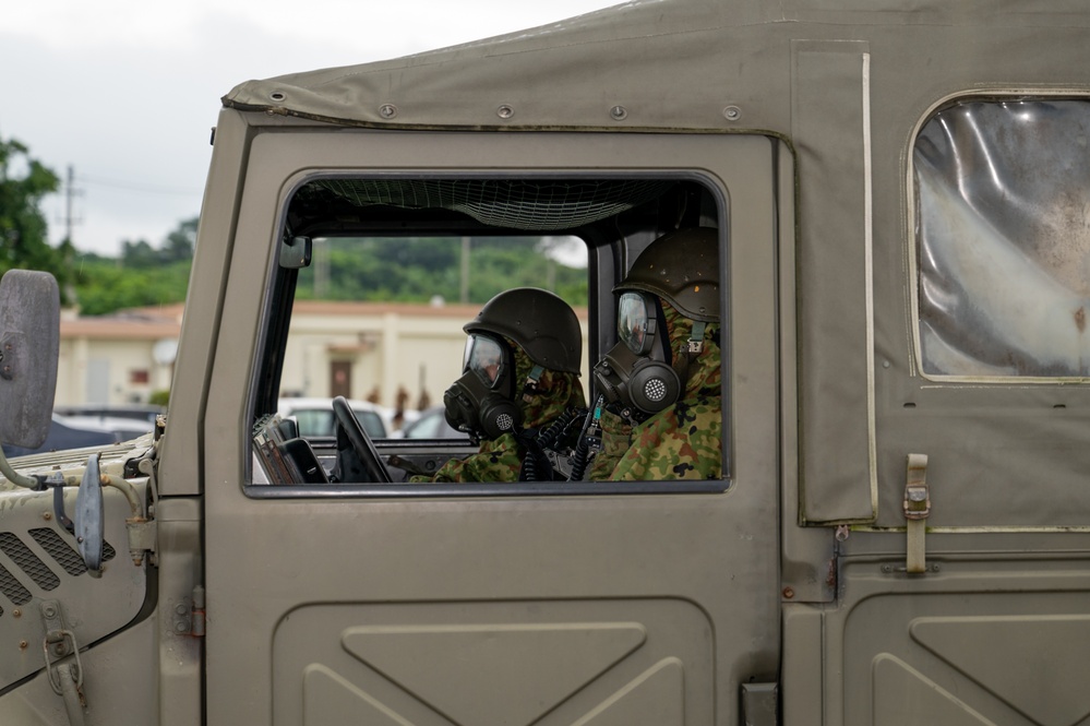 US, JGDSF, rapidly respond for Keen Sword 25 CBRN exercise