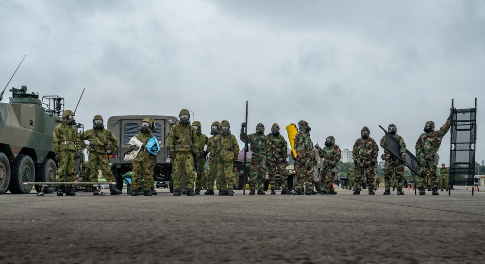 US, JGDSF, rapidly respond for Keen Sword 25 CBRN exercise