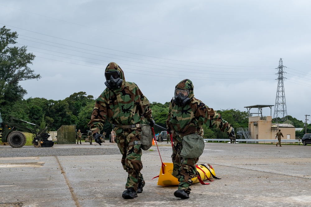 US, JGDSF, rapidly respond for Keen Sword 25 CBRN exercise