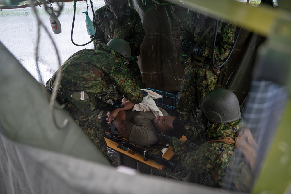 US, JGDSF, rapidly respond for Keen Sword 25 CBRN exercise