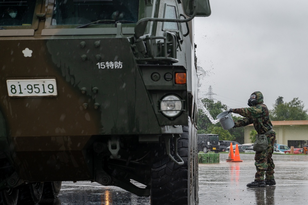 US, JGDSF, rapidly respond for Keen Sword 25 CBRN exercise