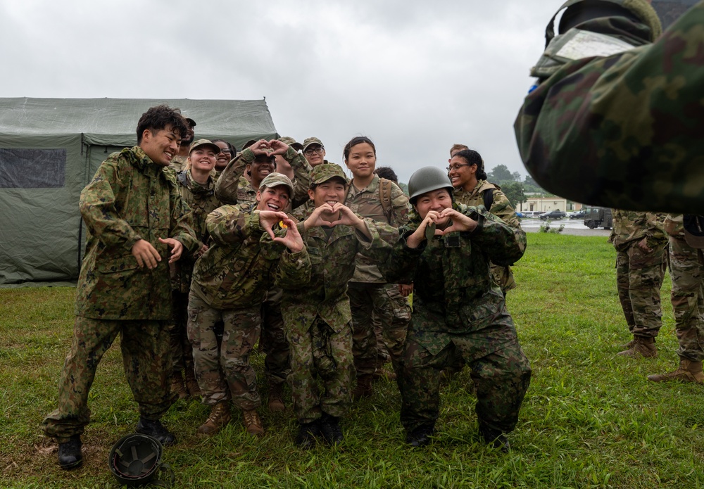 US, JGDSF, rapidly respond for Keen Sword 25 CBRN exercise