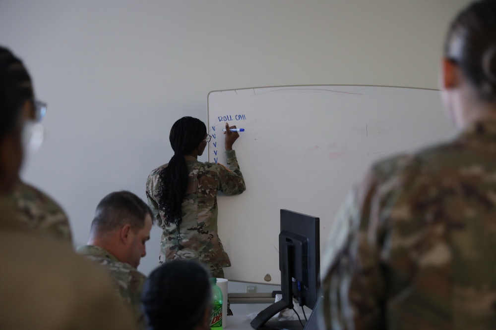 358th EVCC convoy training