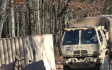 358th EVCC convoy training