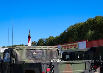 Guard Turns Local Mart into Distribution Point for Western NC Residents