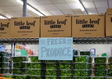 Guard Turns Local Mart into Distribution Point for Western NC Residents