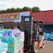 Guard Turns Local Mart into Distribution Point for Western NC Residents