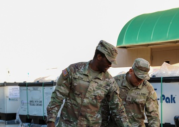 Guard Distributes Army Cold Weather Gear in Western NC