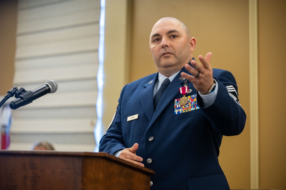 Chief Master Sgt. Justin Passa Retirement
