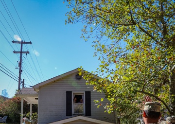 NC Guard Fix Roadways after Tropical Storm Helene