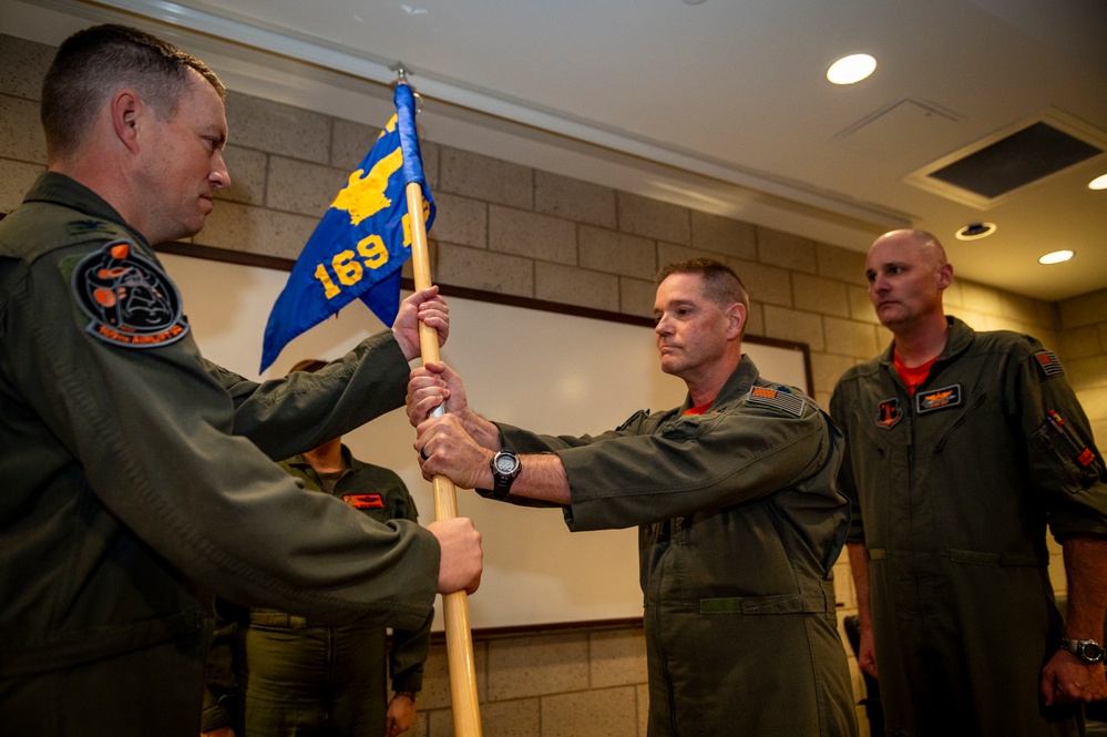 169th Airlift Squadron change of command