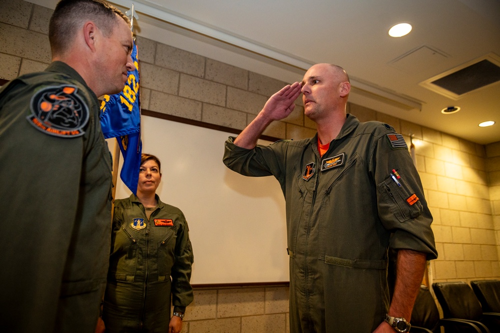 169th Airlift Squadron change of command