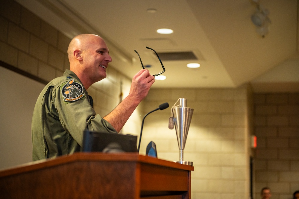 169th Airlift Squadron change of command