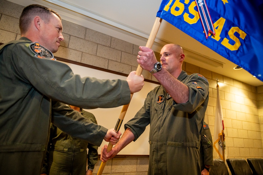 169th Airlift Squadron change of command