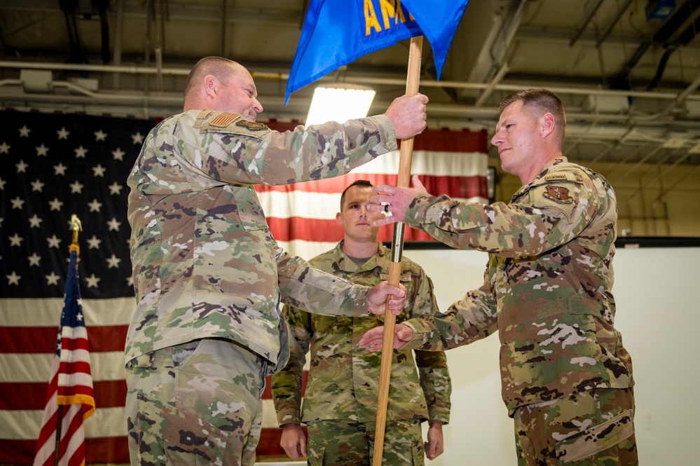 182nd Maintenance Group change of command