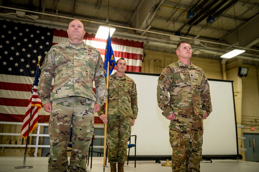 182nd Maintenance Group change of command