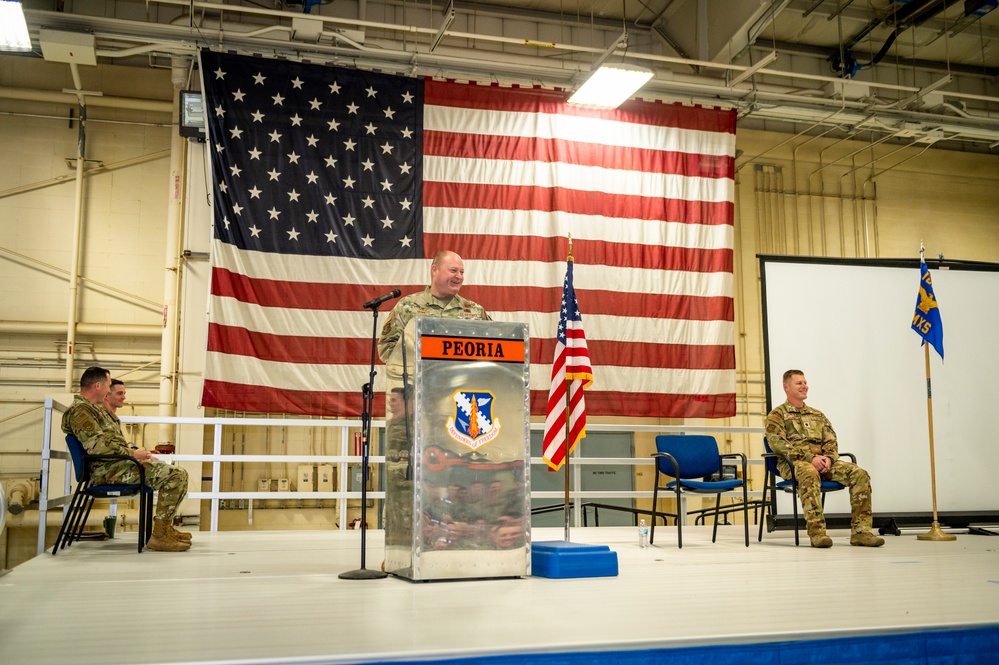 182nd Maintenance Group change of command