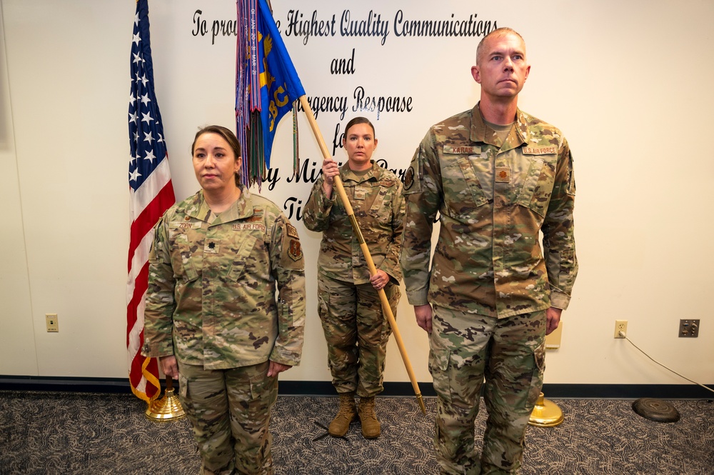 264th Combat Communications change of command