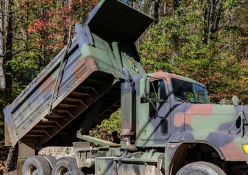 NC Guard Fix Roadways after Tropical Storm Helene