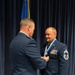 Chief Master Sgt. Jason Farnsworth is awarded the Chief Master Sgt. Jason Farnsworth is awarded the Major General Drennan A. Clark Order of Nevada medal