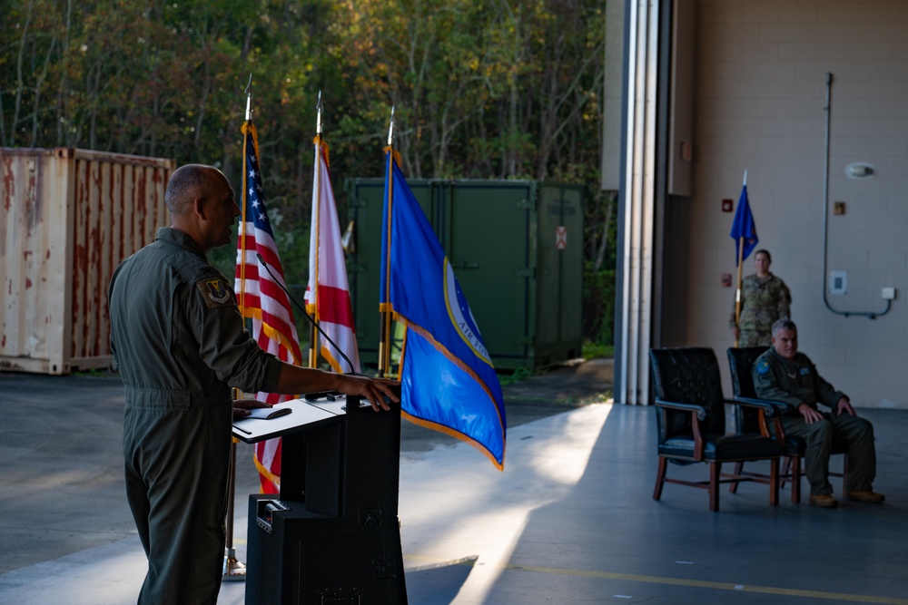 125th FWS Commander Relinquishes Command