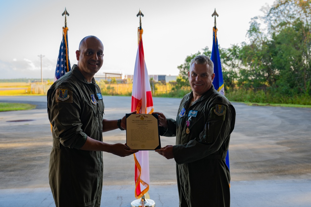 125th FWS Commander Relinquishes Command