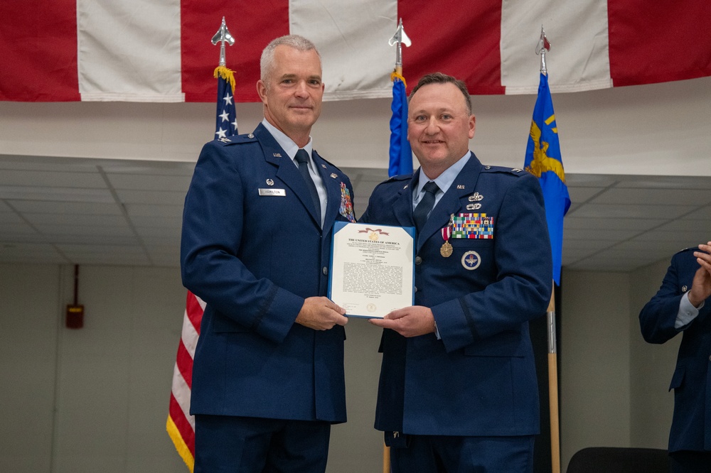 179th Cyber Operations Group Change of Command