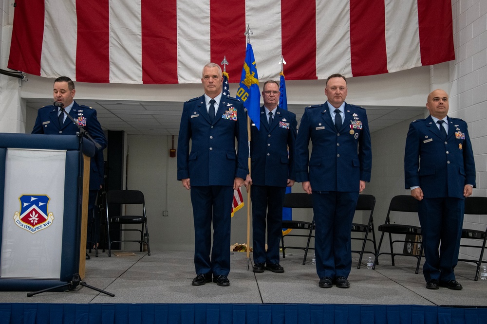 179th Cyber Operations Group Change of Command